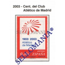 2003 CLUB ATLETICO DE MADRID SOCCER FOOTBALL FUTBOL 3983 ** MNH TC22102
