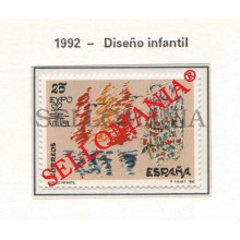 1992 DISEÑO INFANTIL CHILDREN DESIGN EXPO 92 SEVILLA  3153 ** MNH TC22274