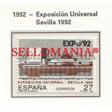 1992 EXPO 92 SEVILLA PABELLON DE ESPAÑA SPAIN PAVILION 3155 ** MNH TC22276