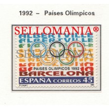 1992 JUEGOS OLIMPICOS BARCELONA 92 OLYMPIC GAMES COUNTRIES 3211 ** MNH TC22294