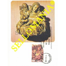 1986 TARJETA MAXIMA CARD NAVIDAD CHRISTMAS SAGRADA FAMILIA 2868 TC22705