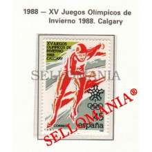 1988 SKI JEUX OLYMPIQUES HIVER OLYMPIC WINTER ESQUI 2932 MNH ** TC22820 FR