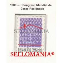 1988 CONGRESS REGIONAL HOUSES MAISONS REGIONALES  2959 MNH ** TC22834 FR
