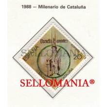 1988 MILLENAIRE CATALUÑA BORRELL II COUNT CONDE DE BARCELONA 2960 MNH ** TC22835 FR