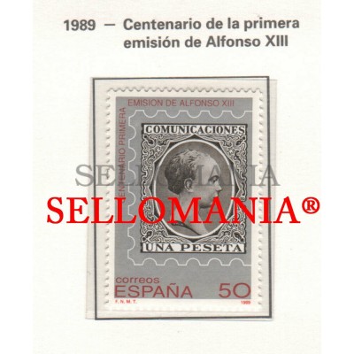 1989 CENTENAIRE CENTENARY ALFONSO XIII STAMP TIMBRE 3024 MNH ** TC22867 FR