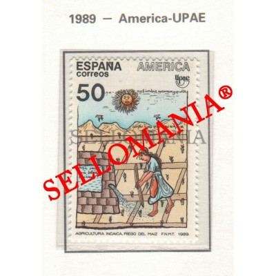 1989 AMERIQUE AMERICA PRECOLOMBIEN PRECOLOMBINOS UPAE 3035 MNH ** TC22872 FR