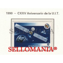 1990 INTERNATIONAL TELECOMUNICATIONS UNION ITU UIT SPACE 3060 MNH ** TC22883 FR