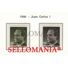 1990 JUAN CARLOS I KING SPAIN ROI ESPAGNE 3096 / 97 MNH ** TC22897 FR