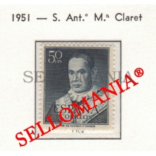 1951 SAN ANTONIO MARIA CLARET HOLY SAINT ANTHONY MARY CLARET 1102 ** MNH TC23451