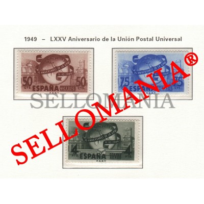 1949 UNION POSTAL UNIVERSAL UPU UNION POSTELELLE 1063 / 65 MNH ** TC23460 FR
