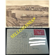 POSTCARD GENERAL VIEW OF PEEL GERMAN GLENFABA ISLE OF MAN 1953 MANN ISLA DE MAN REINO UNIDO POSTAL CC04291 UK