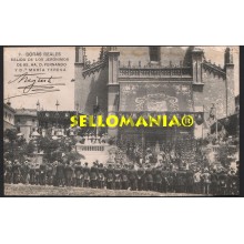 POSTAL AÑO 1906 LOS JERONIMOS BODA DON FERNANDO Y DOÑA MARIA TERESA  TCP00040