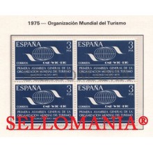 1975 ASAMBLEA TURISMO TOURISM WTO OMT ASSEMBLY EDIFIL  2262 ** MNH B4  TC21625