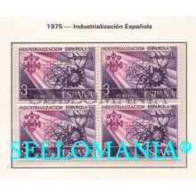 1975 INDUSTRIALIZACION ESPAÑOLA SPANISH INDUSTRY   2292 ** MNH B4  TC21635