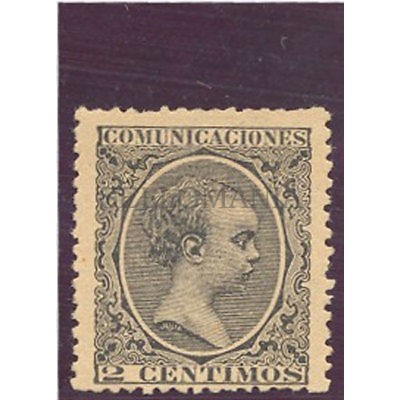 1899 ALFONSO XIII TIPO PELON EDIFIL 214 * MH LUJO  TC11034