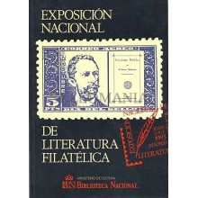 EXPOSICION NACIONAL LITERATURA FILATELICA BIBLIOTECA NACIONAL 1993       TC10116