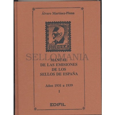 EMISIONES DE SELLOS DE ESPAÑA 1931 1939 LA REPUBLICA TOMO I  EDIFIL  NUEVO  