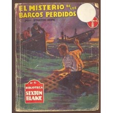 EL MISTERIO DE LOS BARCOS PERDIDOS AUTOR STANTON HOPE YEARS 1940    TC11309 A6C1