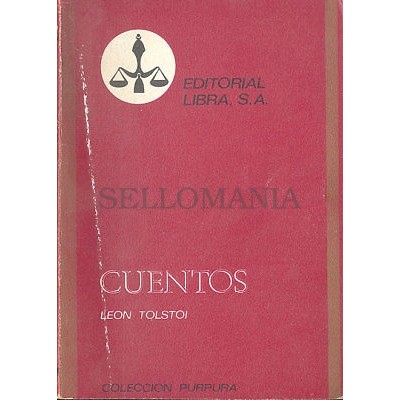 CUENTOS LEON TOLSTOI COLECCION PURPURA 97 LIBRA 1970 TC12013 A6C2