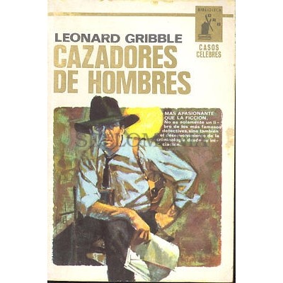 CAZADORES DE HOMBRES LEONARD GRIBBLE BIBLIOTECA ORO MOLINO 1965     TC12037 A6C2