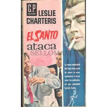 EL SANTO ATACA LESLIE CHARTERIS AÑO 1961 GP POLICIACA 169   TC12039 A6C2