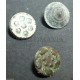 3 SMALL ANTIQUE BUTTON CENTURY XVIII OLD BOUTON BUTTON BOTON SEE MY SHOP CCB9