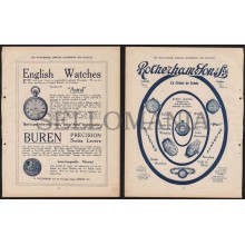 ANTIQUE ADVERTISEMENT YEAR 1919 ASTRAL BUREN WATCHMAKER JEWELER SILVERSMITH 05CC