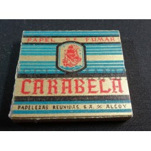 ANTIQUE CIGARETTE ROLLING PAPER CARABELA EARLY 1900 TOBACCIANA COLLECTIBLES 11CC