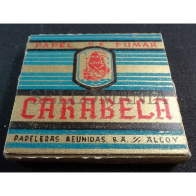 ANTIQUE CIGARETTE ROLLING PAPER CARABELA EARLY 1900 TOBACCIANA COLLECTIBLES 12CC