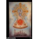 ANTIGUA POSTAL VIRGEN DEL PILAR . OLD OUR LADY OF THE PILLAR HOLY CARD CC29