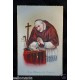 ANTIGUA POSTAL SAN ALFONSO LIGORIO OLD SAINT ALPHONSUS LIGUORI HOLY CARD CC43
