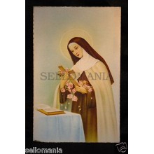ANTIGUA POSTAL SANTA TERESA DE JESUS  OLD SAINT TERESA OF AVILA HOLY CARD  CC62