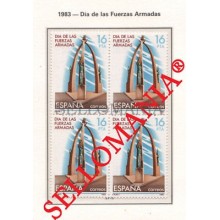 1983 FUERZAS ARMADAS ARMED FORCES ARMY EJERCITO EDIFIL 2710 ** MNH B4 TC21487