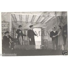 FOTO AÑOS 1945-49 TEATRO CATALAN LA PRESENTALLA ORFEO GRACIENC CATALUNYA CC00087