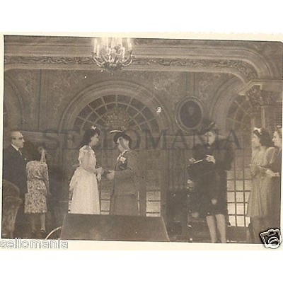 FOTO AÑO 1945 1949 TEATRO CATALAN LA PAPIRUSA ORFEO GRACIENC CATALUNYA   CC00113