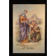 OLD SAINT ELIZABETH POSTCARD HOLY CARD ESTAMPA POSTAL DE SANTA ISABEL   CC69