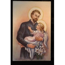 OLD SAINT CAJETAN RELIGIOUS POSTCARD HOLY CARD ESTAMPA POSTAL SAN CAYETANO CC106