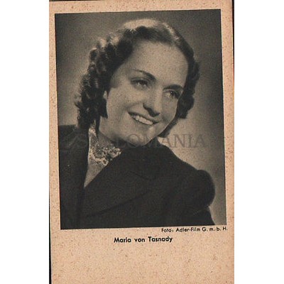 OLD POSTCARD ACTRESS GERMANY MARIA VON TASNADY YEARS 1940 CARTE POSTALE   CC1273