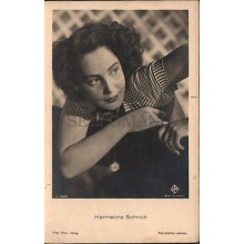 OLD POSTCARD ACTRESS GERMANY HANNELORE SCHROTH YEARS 1940 CARTE POSTALE CC1268