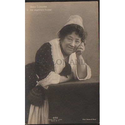 OLD POSTCARD ACTRESS GERMANY ANNA SCHRAMM YEARS 1940 CARTE POSTALE POSTAL CC1291