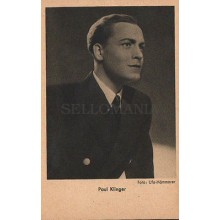 OLD POSTCARD GERMANY ACTOR PAUL KLINGER YEARS 1940 POSTKARTE POSTAL       CC1317