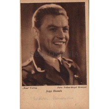 OLD POSTCARD GERMANY ACTOR JUPP HUSSELS YEARS 1940 POSTKARTE POSTAL       CC1321