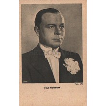 OLD POSTCARD GERMANY ACTOR PAUL HARTMANN YEARS 1940 POSTKARTE POSTAL      CC1323