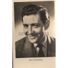 OLD POSTCARD GERMANY ACTOR FRED FROHBERG YEARS 1940 POSTKARTE POSTAL      CC1347