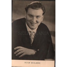 OLD POSTCARD GERMANY ACTOR PETER WIELAND YEARS 1940 POSTKARTE POSTAL CC1363